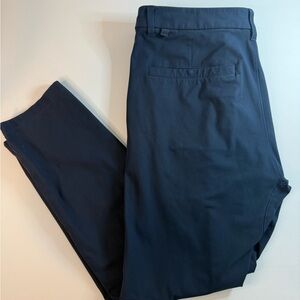 Lululemon ABC Commission Pant Classic Warpstreme Men's Size 34 X 28 Navy Chino